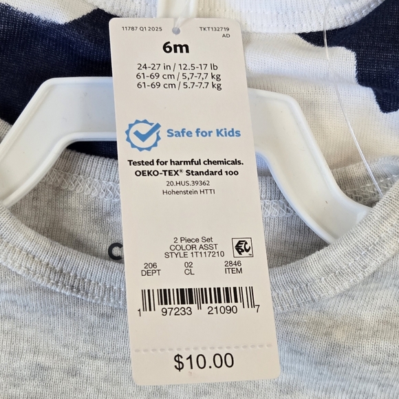 NWT *3Pc* Patriotic Bundle, Shorts and Two Onsies, 3-6 Months - Picture 11 of 13